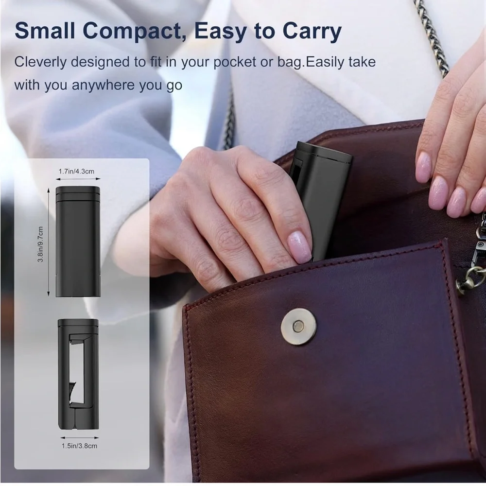 Black Travel Phone Mount Holder